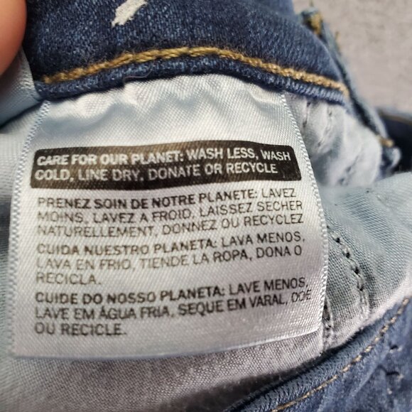 Levis Jeans Womens 29 Blue 725 High Rise Bootcut Stretch Denim Casual Fit - Picture 9 of 16